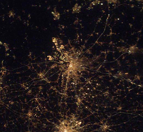 城市燈光:比利時-安特衛普