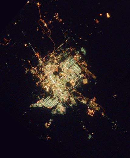 城市燈光:沙特阿拉伯-利雅得