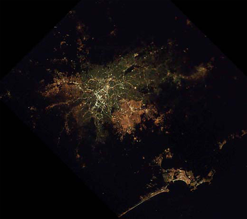 城市燈光:巴西-聖保羅