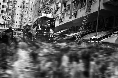春秧街(Chun Yeung Street): 電車與人爭路