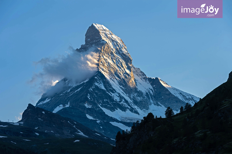 瑞士策馬特馬特洪峰 Matterhorn Zermatt 日落